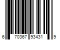 Barcode Image for UPC code 670367934319