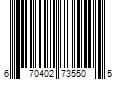 Barcode Image for UPC code 670402735505