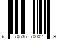 Barcode Image for UPC code 670535700029