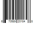 Barcode Image for UPC code 670589201848