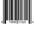 Barcode Image for UPC code 670656018294