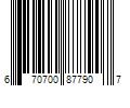 Barcode Image for UPC code 670700877907