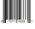 Barcode Image for UPC code 670711193331