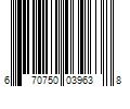 Barcode Image for UPC code 670750039638