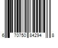 Barcode Image for UPC code 670750842948