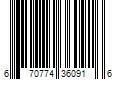 Barcode Image for UPC code 670774360916