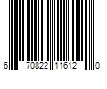 Barcode Image for UPC code 670822116120