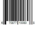 Barcode Image for UPC code 670877100808