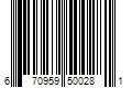 Barcode Image for UPC code 670959500281