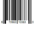 Barcode Image for UPC code 670983103830