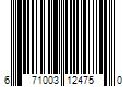 Barcode Image for UPC code 671003124750