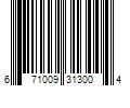 Barcode Image for UPC code 671009313004