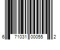 Barcode Image for UPC code 671031000552