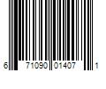 Barcode Image for UPC code 671090014071