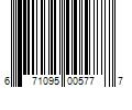 Barcode Image for UPC code 671095005777