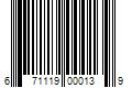 Barcode Image for UPC code 671119000139