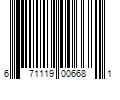 Barcode Image for UPC code 671119006681