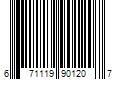 Barcode Image for UPC code 671119901207