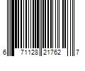 Barcode Image for UPC code 671128217627