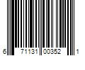 Barcode Image for UPC code 671131003521