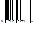 Barcode Image for UPC code 671131056718