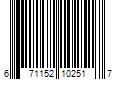 Barcode Image for UPC code 671152102517