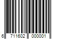 Barcode Image for UPC code 6711602000001