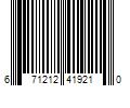 Barcode Image for UPC code 671212419210