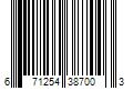 Barcode Image for UPC code 671254387003