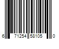 Barcode Image for UPC code 671254581050