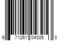 Barcode Image for UPC code 671261043053