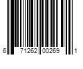 Barcode Image for UPC code 671262002691