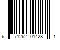 Barcode Image for UPC code 671262014281