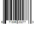 Barcode Image for UPC code 671306202773