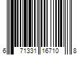 Barcode Image for UPC code 671331167108