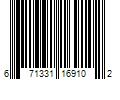 Barcode Image for UPC code 671331169102