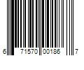 Barcode Image for UPC code 671570001867