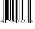 Barcode Image for UPC code 671570114130