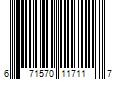 Barcode Image for UPC code 671570117117