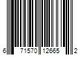 Barcode Image for UPC code 671570126652