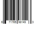 Barcode Image for UPC code 671765981493