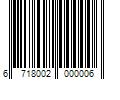 Barcode Image for UPC code 6718002000006