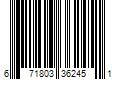 Barcode Image for UPC code 671803362451