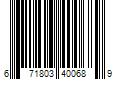 Barcode Image for UPC code 671803400689