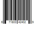 Barcode Image for UPC code 671803424029