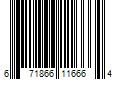 Barcode Image for UPC code 671866116664