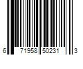 Barcode Image for UPC code 671958502313