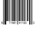 Barcode Image for UPC code 671961411800