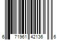 Barcode Image for UPC code 671961421366