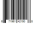 Barcode Image for UPC code 671961421908